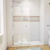 DreamLine Aqua-Q Fold 33-1/2" W x 72" H Frameless Bi-Fold Shower Door