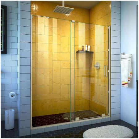 DreamLine Mirage-Z 72" High x 54" Wide Sliding Frameless Shower Door with Clear Glass