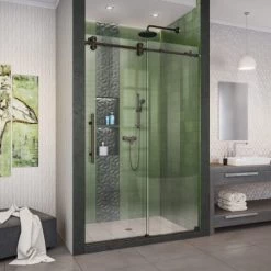 DreamLine Enigma-XO 44-48" W x 76" H Fully Frameless Sliding Shower Door