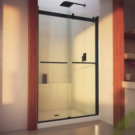 DreamLine Essence-H 44 - 48" W x 76" H Semi-Frameless Bypass Shower Door
