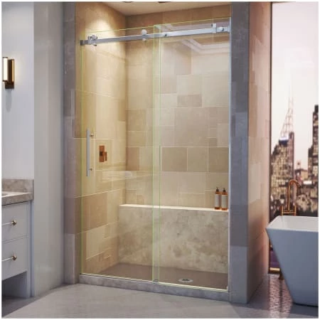 DreamLine Enigma Air 44" - 48" W x 76" H Frameless Sliding Shower Door