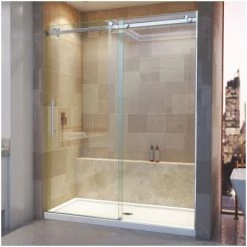 DreamLine Enigma Air 56" - 60" W x 76" H Frameless Sliding Shower Door